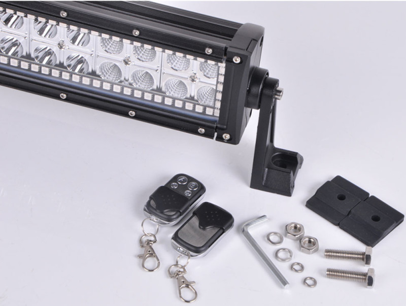288WRGB Halo 50' Off Road LED Light Bar for Straight Black Housing Spot / Flood / Combo