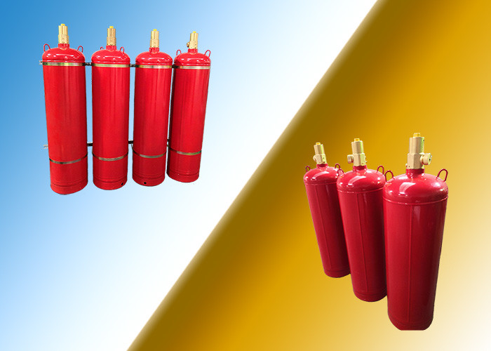 Red 180L HFC 227EA FM200 Fire Suppression System Factory direct quality assurance best price