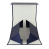 Buy cheap Blue foldable Rigid Cosmetic Box For Beautiful Makeup Packaging from wholesalers