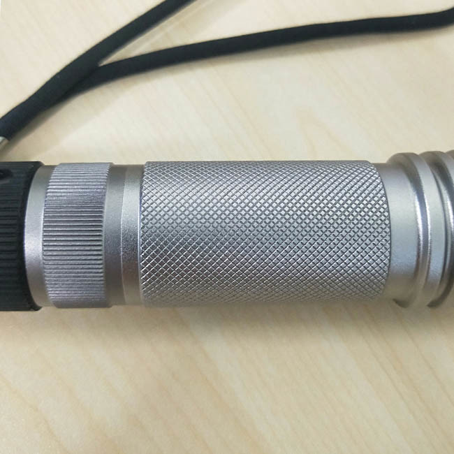 Waterproof 1W Explosion Proof LED Flashlight IP66 100 Luminous Anti - Slip Handle