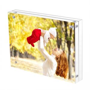 China Clear Magnetic Acrylic Poster Frame Perspex Photo Frames Acrylic Block on sale