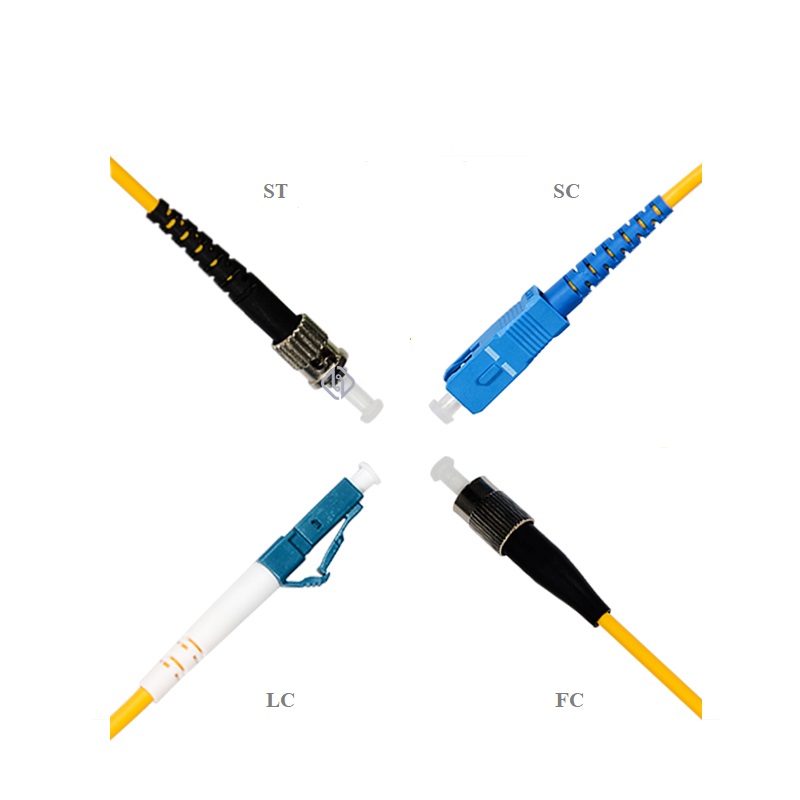 ST To ST Simplex Optic Fiber Patch Cord LC To LC 3mm 2mm Jumper SM Single Mode