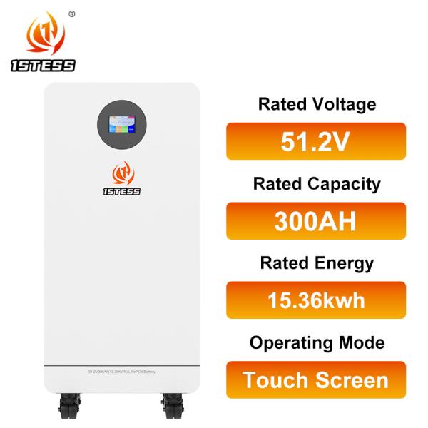 51.2V 300Ah 15.36kWh Energy Storage Battery Lifepo4 Lithium Battery for Home
