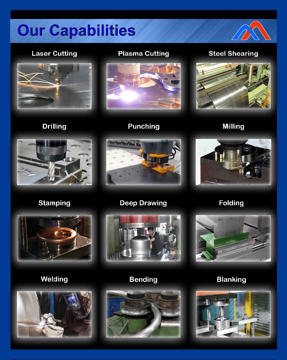 Customized Metal Sheet Processing Frame for Engines and Customized Welding Parts