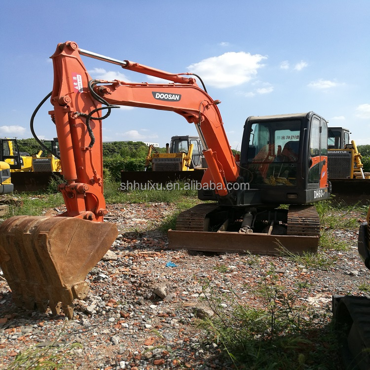 crawler excavator used doosan dh60/second hand doosan excavator used doosan dh60 on sale