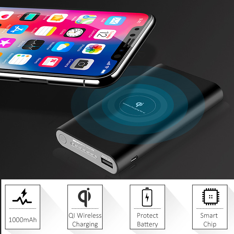 10000mAh QI Standard Wireless Charging Pad