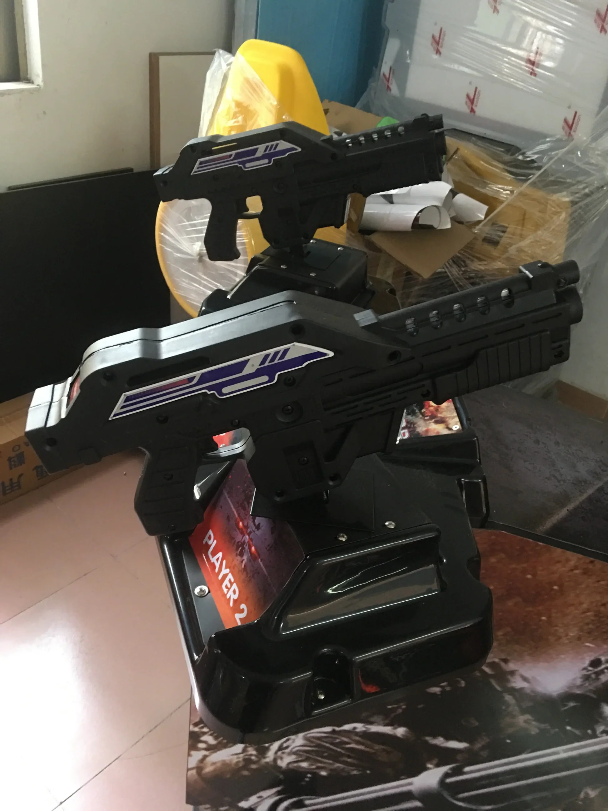 42'' LCD Erminator Salvation Shooting Gun Game Machine Exciting Arcade Video Gun Shooting Games