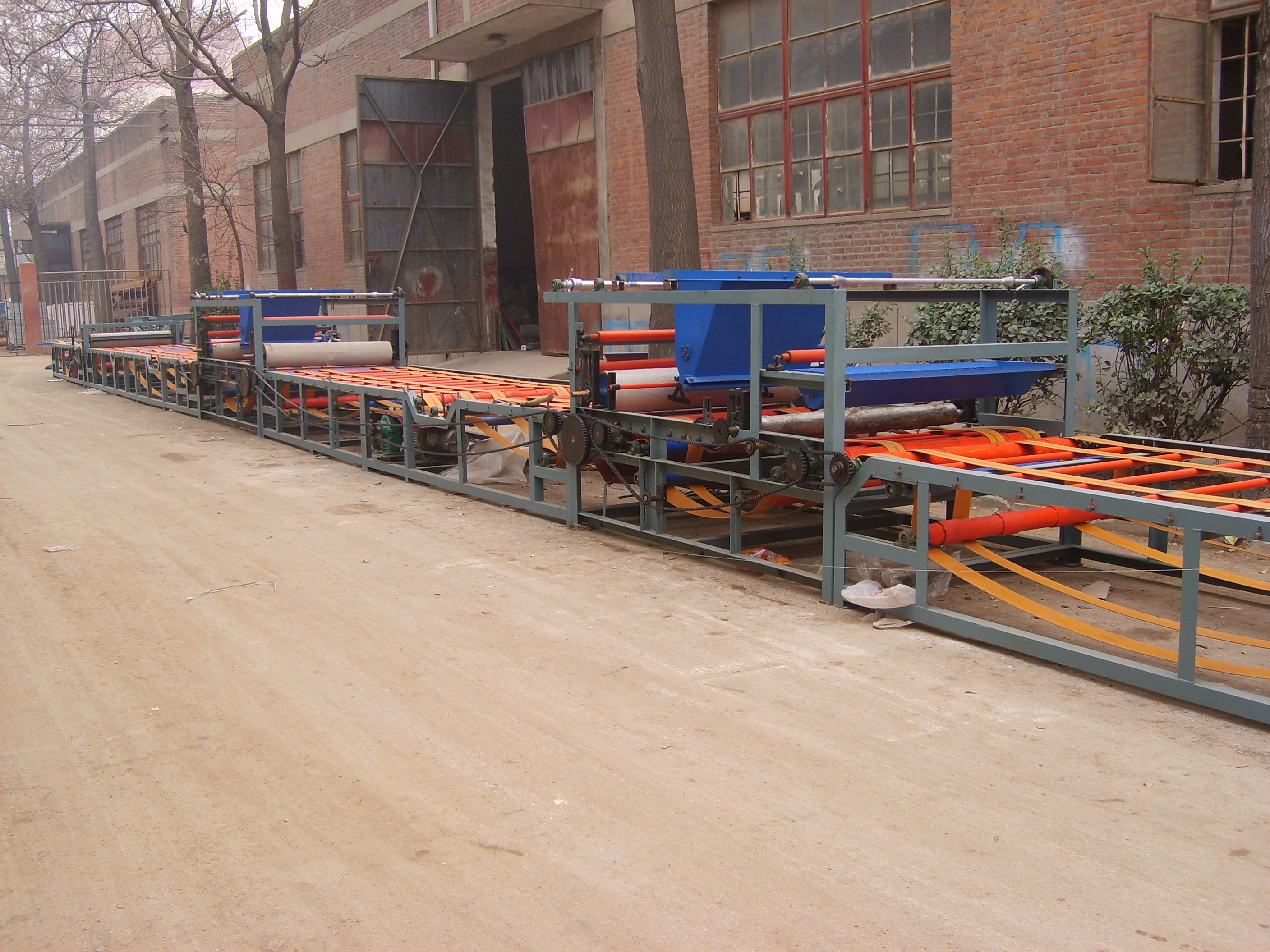 Ceiling / Wall Skirting / Decorating Straw Board Machine for 1.22m X 2.44m Standard Board