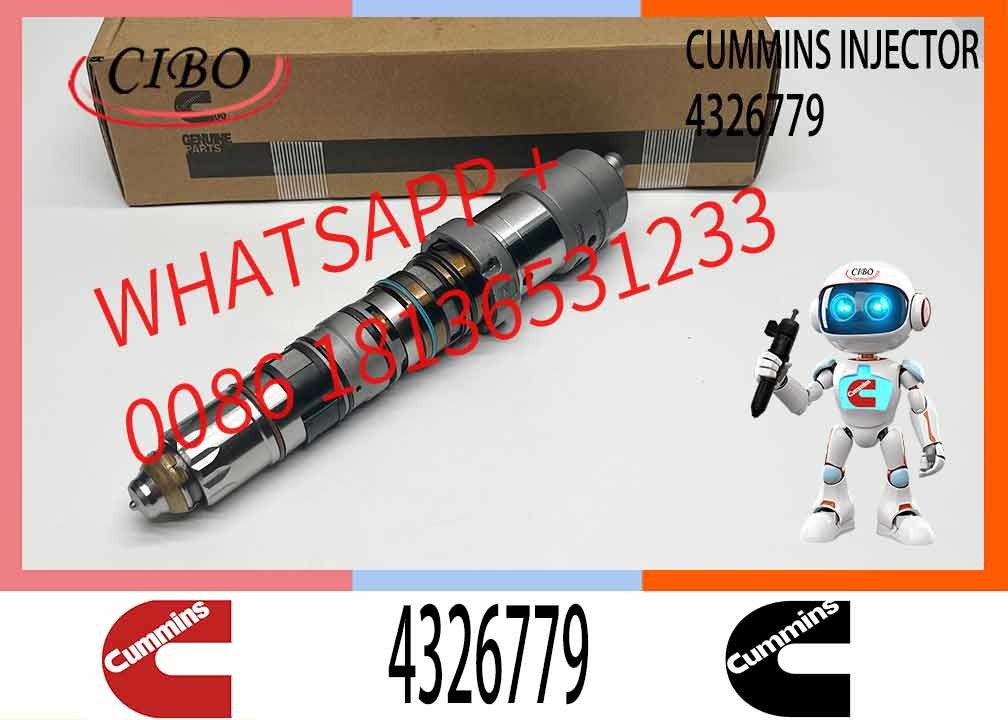 Common Rail Injector Fuel Injector 4326779 4928346 4928349 For QSK23 Excavator QSK23 QSK45 QSK60