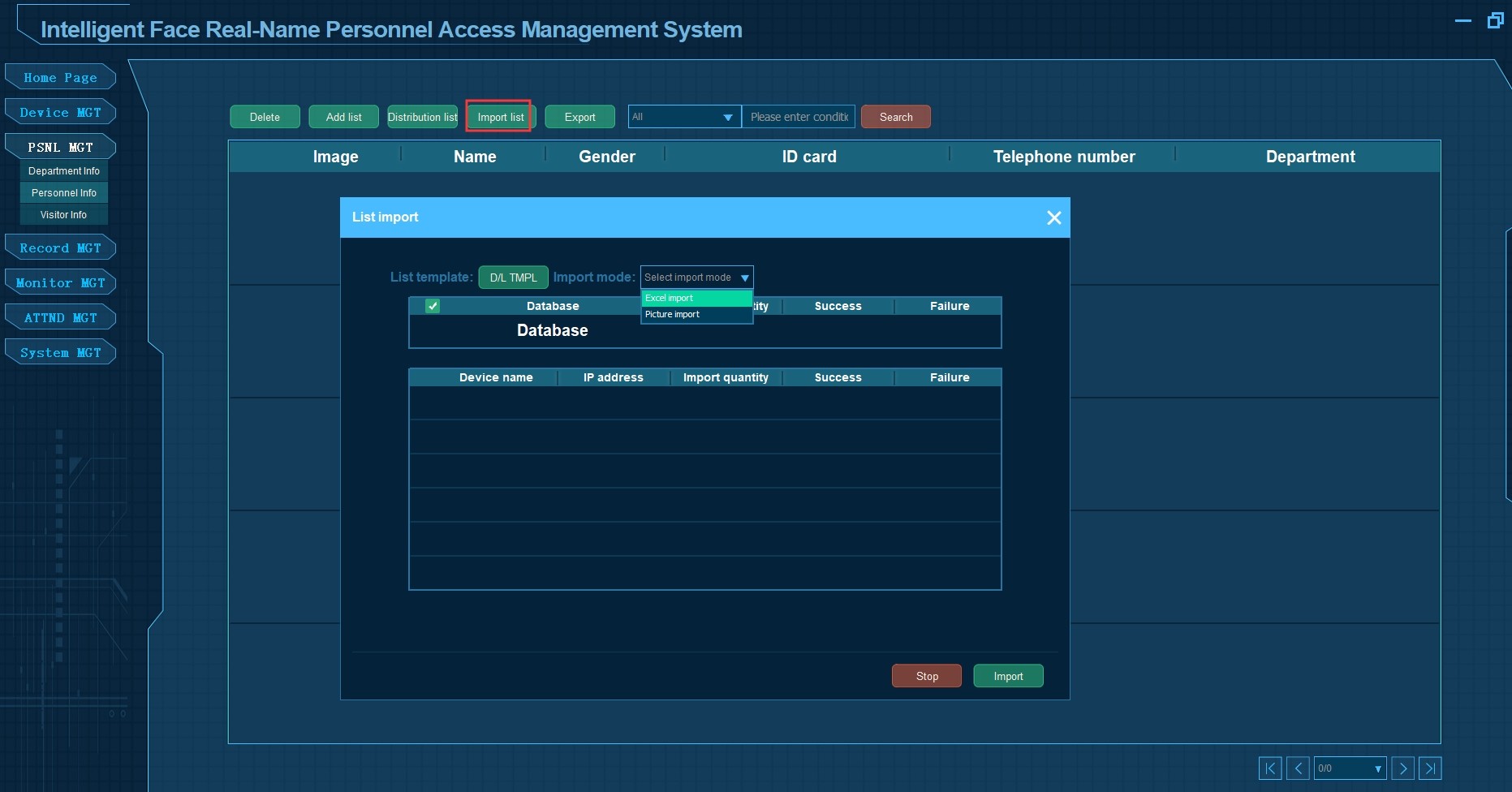 B2002FR Attendance Tracking Software