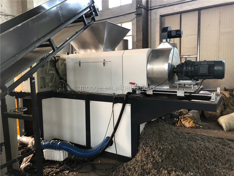 200-1000kg/H Waste Plastic Recycling Pelletizing Machine PP PE Film Squeezer Granulating