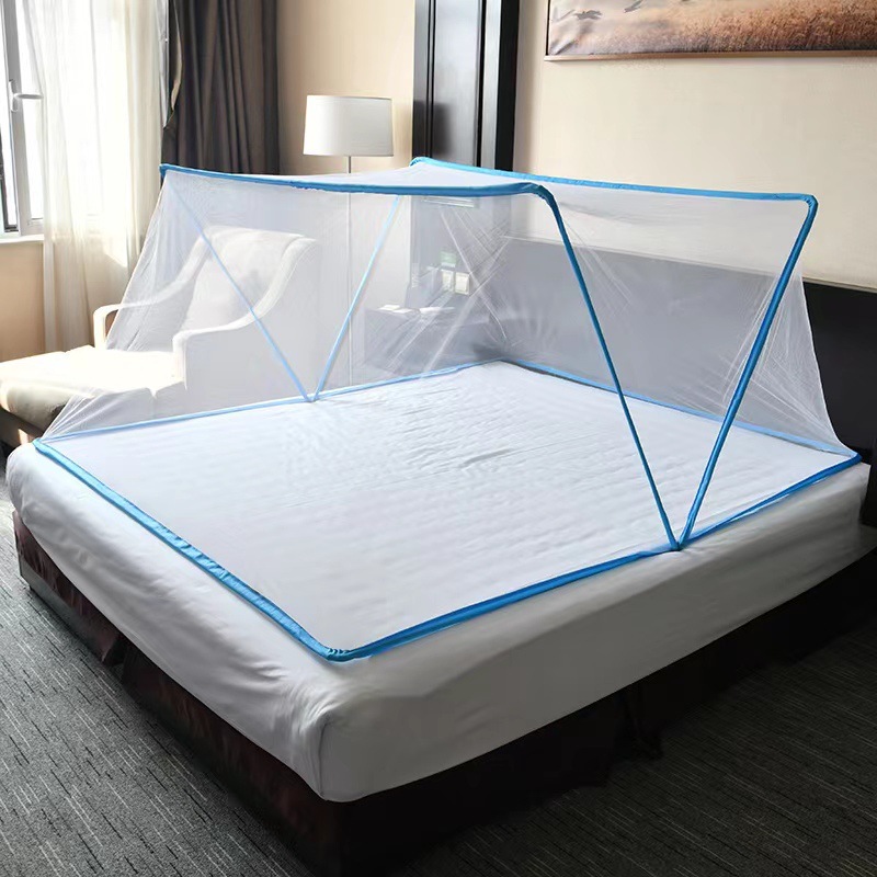 Quadrate Foldable Bedroom Mosquito Net for Preventing Mosquito and Decorating Rooms
