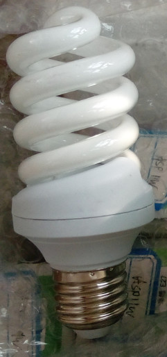24w Half Spiral CFL 60lm/w Indoor Lamp Energy Saving Lamp Light Engineering Decorative Affordable Valuable lamp light
