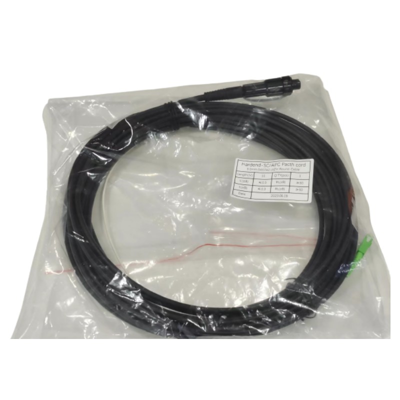 FTTH LSZH Jacket Material Mini SC APC Fiber Optic Pre-Connector Patch Cord for Singlemode