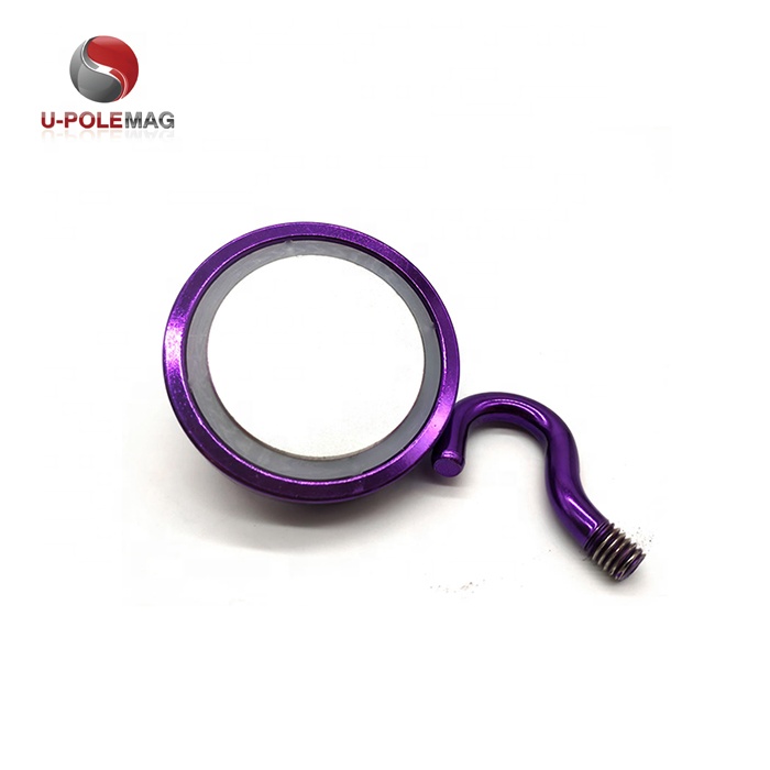 Neodymium Magnet Decorative Pot Magnet with Hook D10mm-75mm and Powerful Magnetic Hook