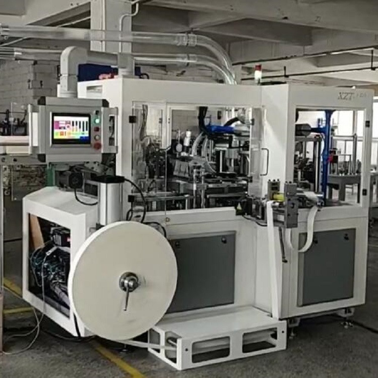 PLC System 160 pcs/min Single Wall Ice Cream Paper Cup Making Machines
