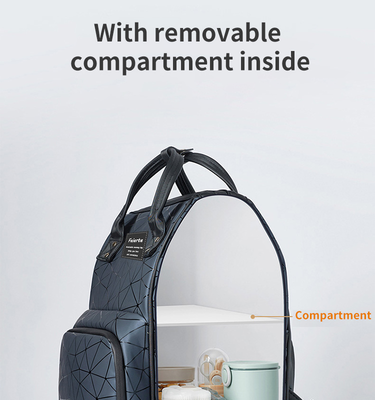 Diaper Bag Multi-function and large capacity Waterproof And Oil-proof Mummy Bag Baby Changing Bag