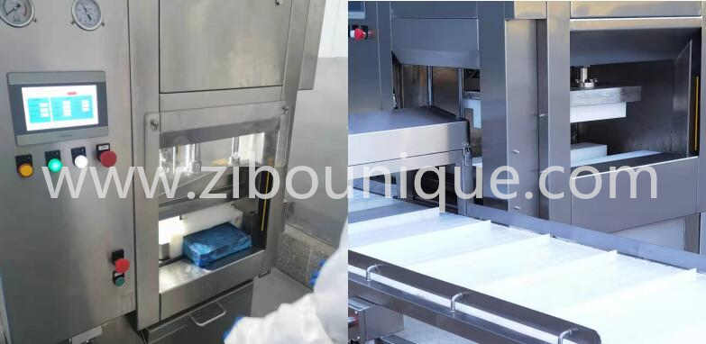 Frozen Meat Beef Steak 3D Form Pressing Machine with Automatic Operation System