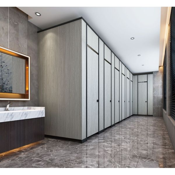 Aluminum Honeycomb Bathroom Partition Walls Public Shower Cubicle 1950mm
