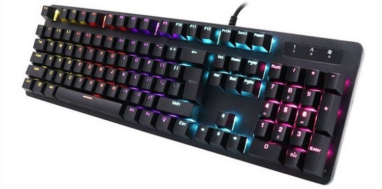 Dustproof Wired Computer Keyboard And Mouse RGB Mechanical Keyboard