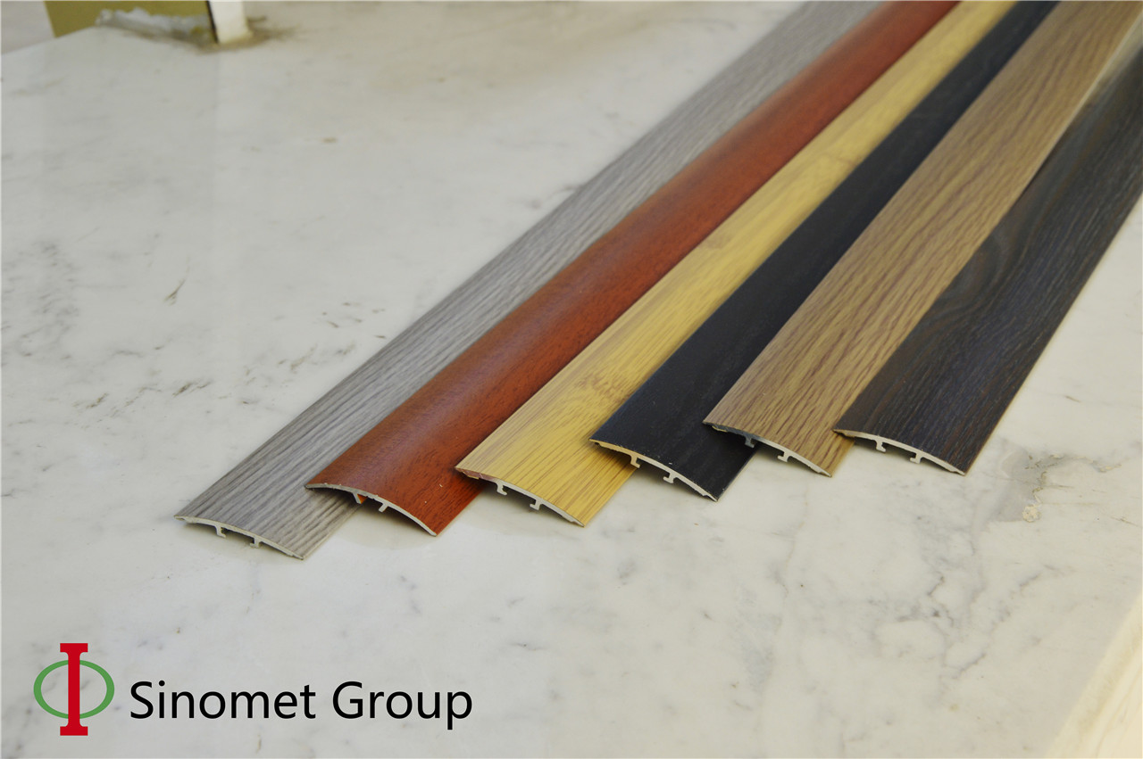 Metal Material Aluminum Tile Trim Customized For Wall Corner Edge Floor Transition