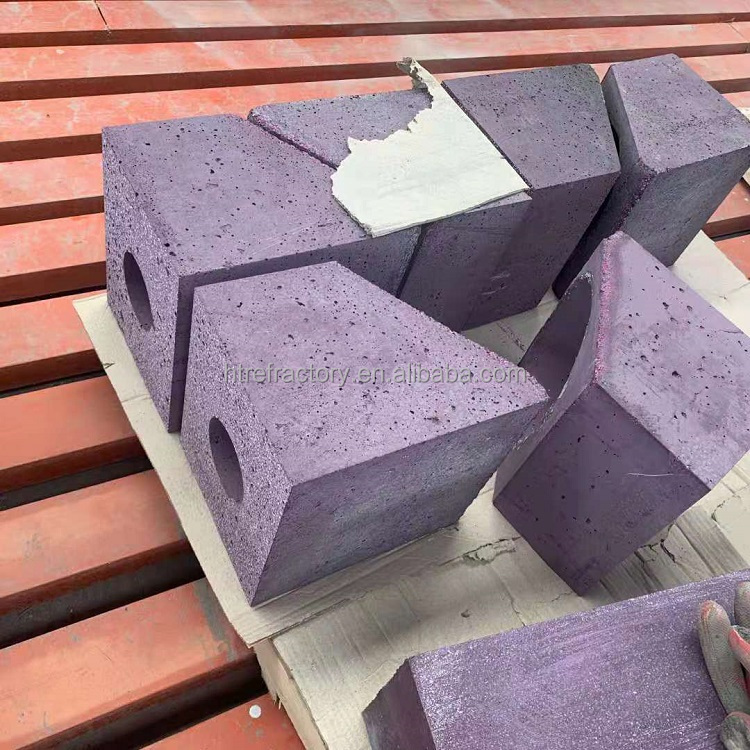 Glass Kiln Refractory Chrome Corundum Brick Cr2O3 with Customized Size and Shape