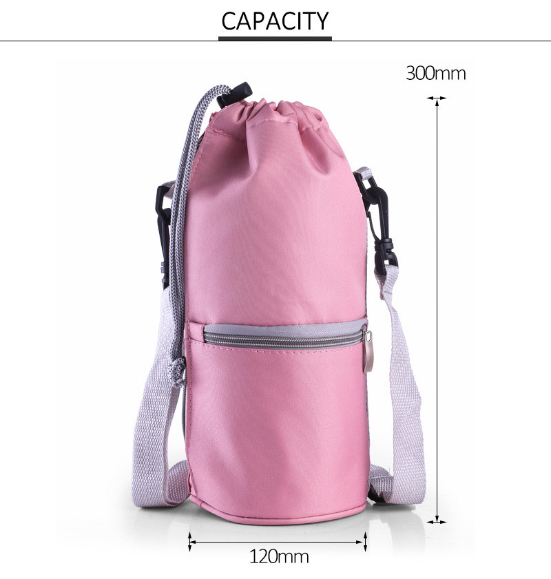 Eco Friendly Insulated Polyester Water Bottle Holder