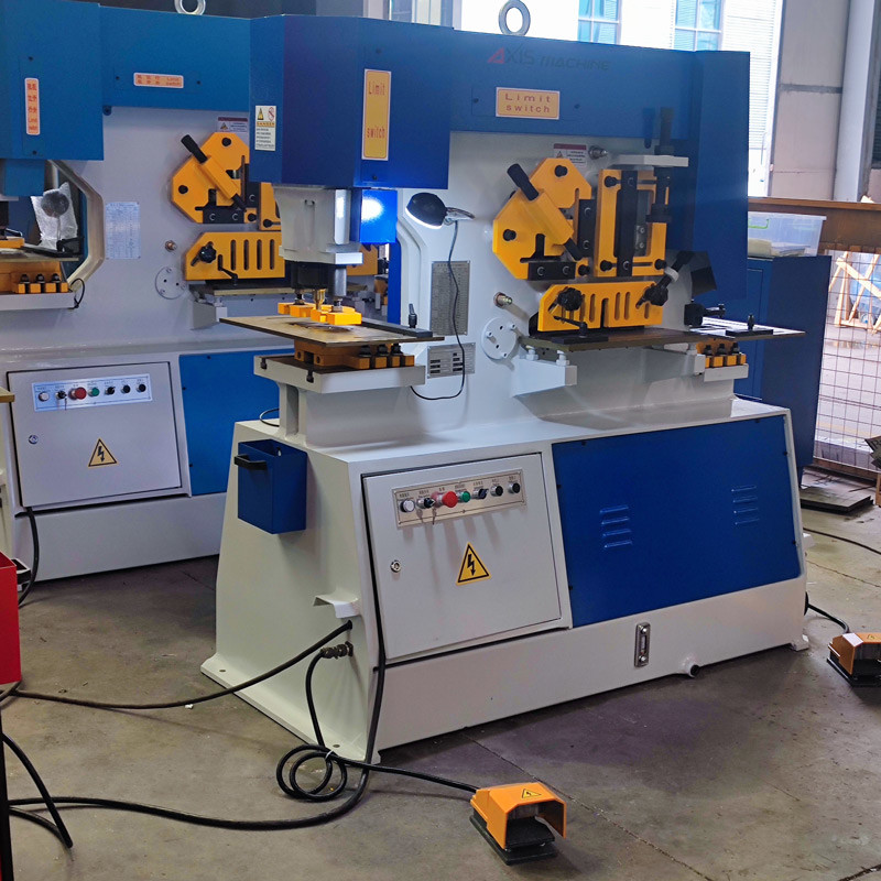 High-Performance 25mm Round Bars Shearing Ironworker for Industrial Use