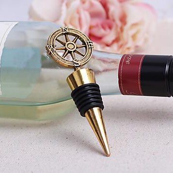 Custom Adventure Compass Wine Stopper For Unique Wine Preservation