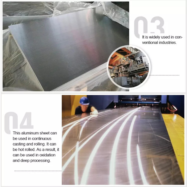 T3-T8 5052 5053 5083 Aluminium Sheet Plate 100mm To 2600mm Width