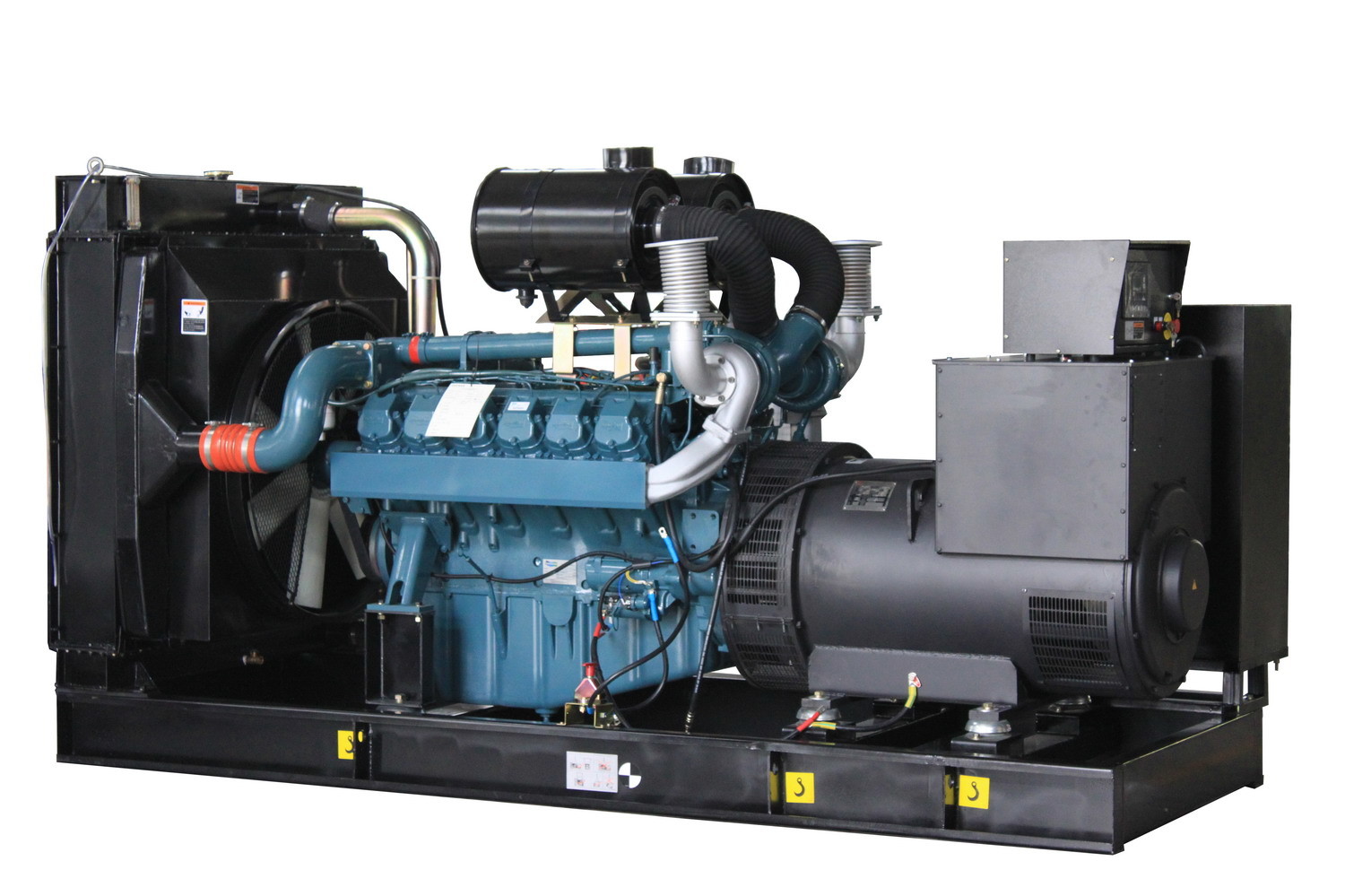 AI Power Generator 500kva 400kw Diesel Generator Set With Doosan Engine P180FE