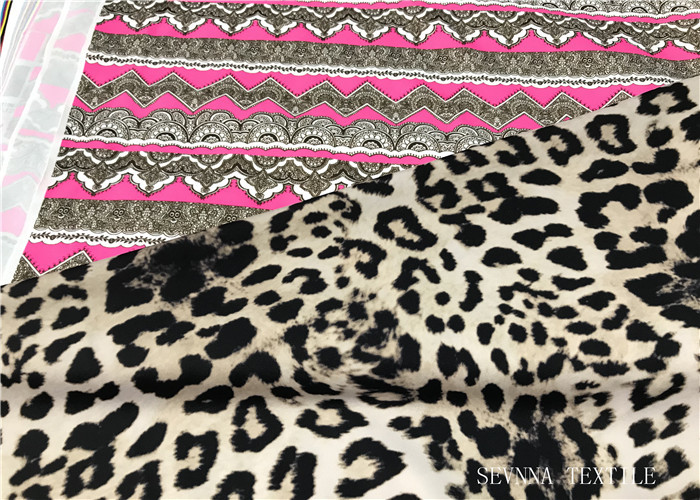 Heaven Print Fashionable Eco Friendly Bathing Suits Fabric 79% Repreve Nylon