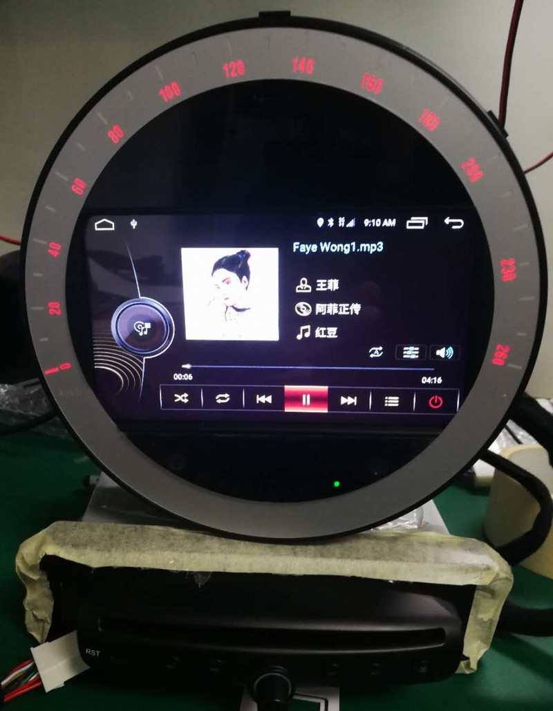 Ouchuangbo car audio gps stereo for 2007-2010 mini cooper R55 clubman android 7.1 OS 2GB RAM