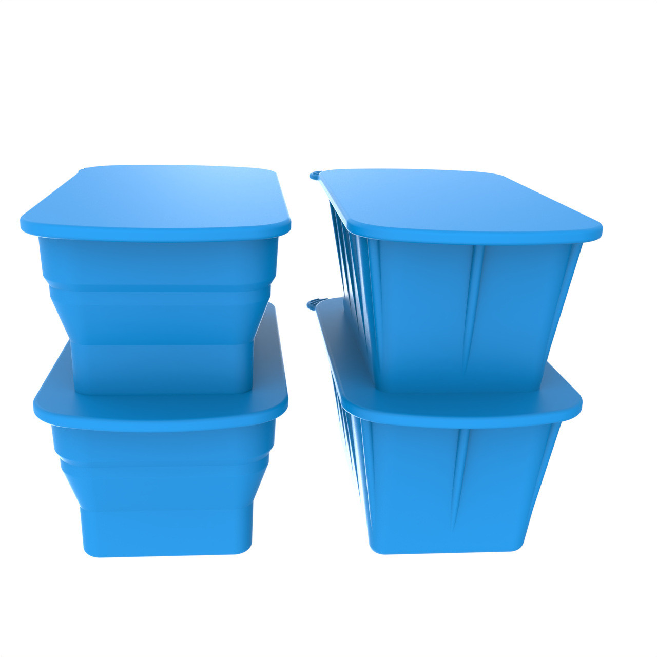 2kg Silicone Ice Block Maker For Home Thicker Big Ice Cube Tray Reusable Athletes Cold Plunge Accessories BPA Free Ice Maker