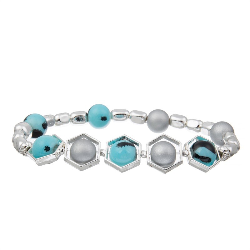 MAMA Mother'S Day Gift Personalized Custom Name Beaded Bracelet For Mom