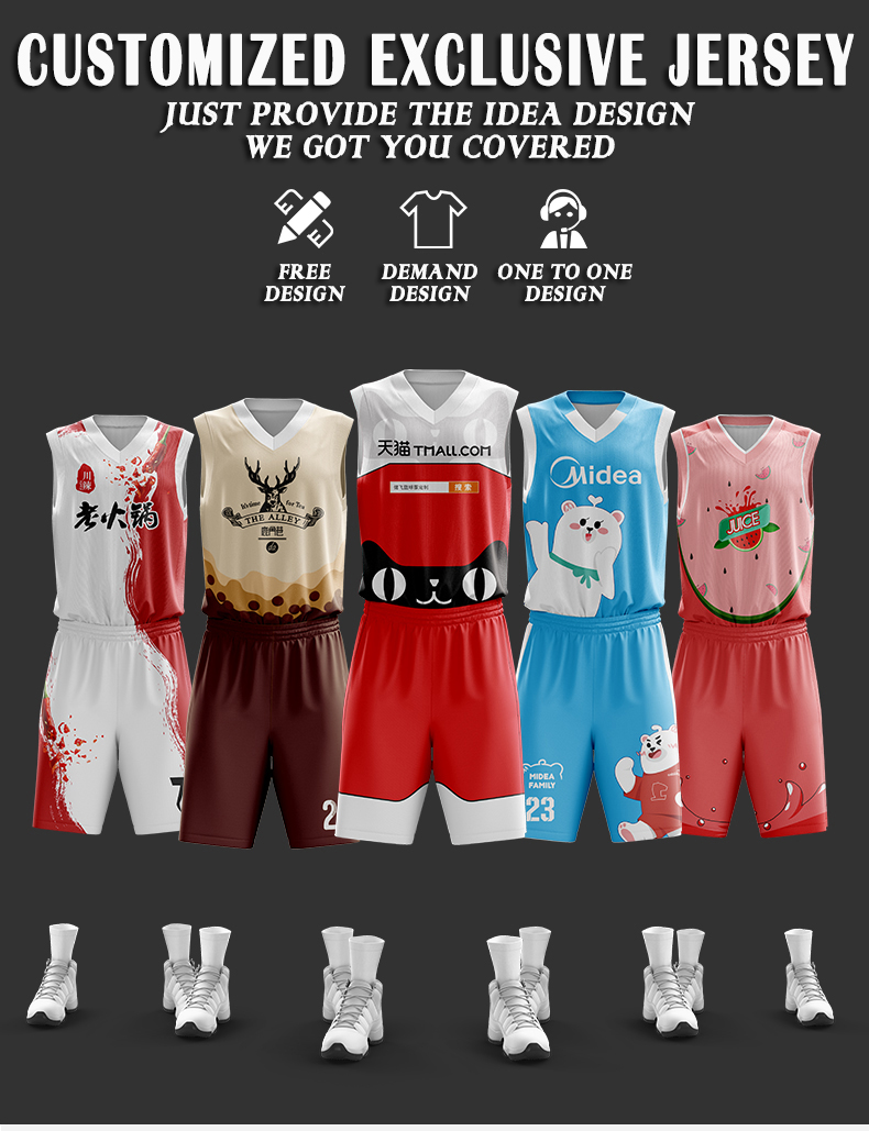 Training Basketball Uniform Fully Sublimation Custom Youth Boys Girls SET Unisex OEM Customized Anti Logo Band Style Suit Wear