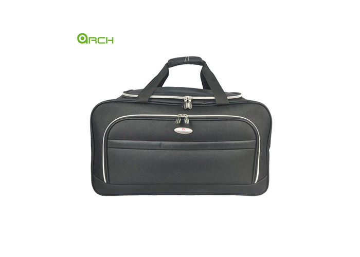 Spacious Duffle Bag with One Front Pocket and Material Handle