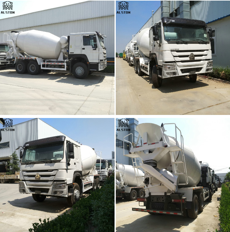 Sinotruk Howo 12m3 Used Concrete Mixer Truck 6x4 LHD 336HP