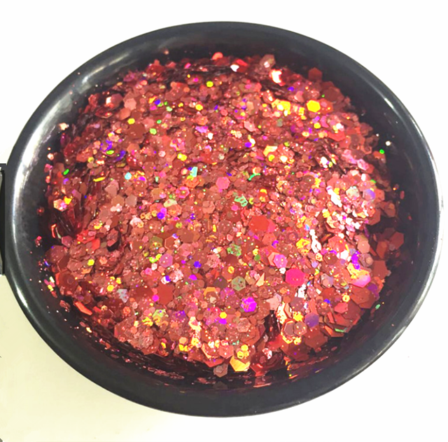 Christmas Chunky Glitter Custom Glitter Mixes Pound Bags of Chunky Glitter Bulk of Body and ECO Friendly OEM/ODM Yes Bulk