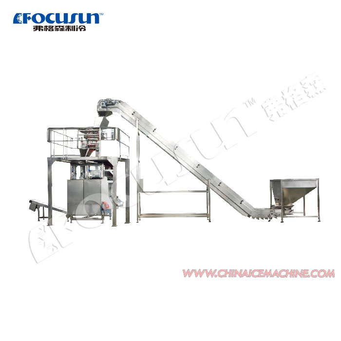 1kg 2kg 5kg Ice Tubes Ice Packaging Machine Automatic Packing Machine Bag Sealing