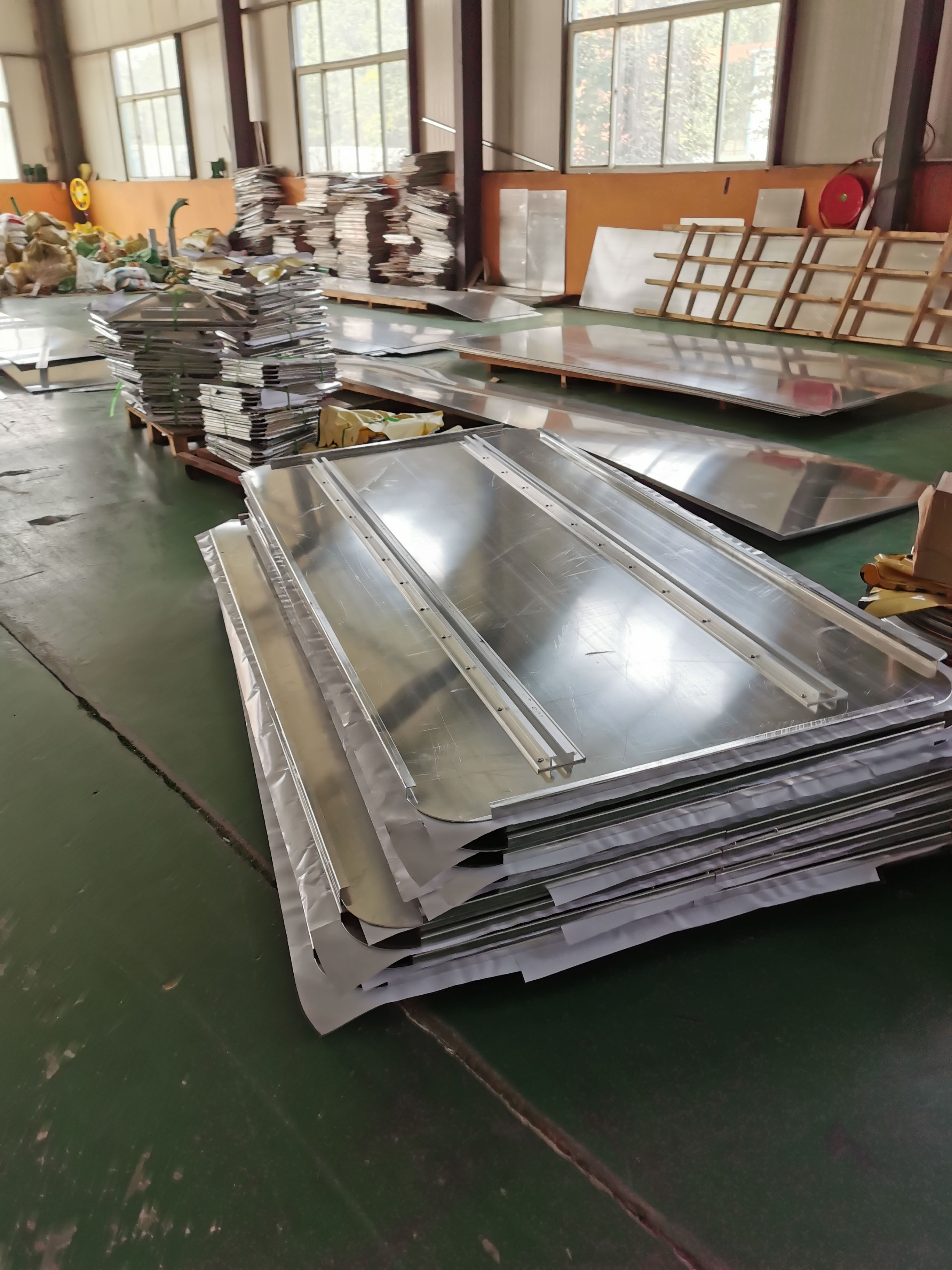 High Visibility Customized Size Road Traffic Warning Sign Board for Road Safety in Aluminium