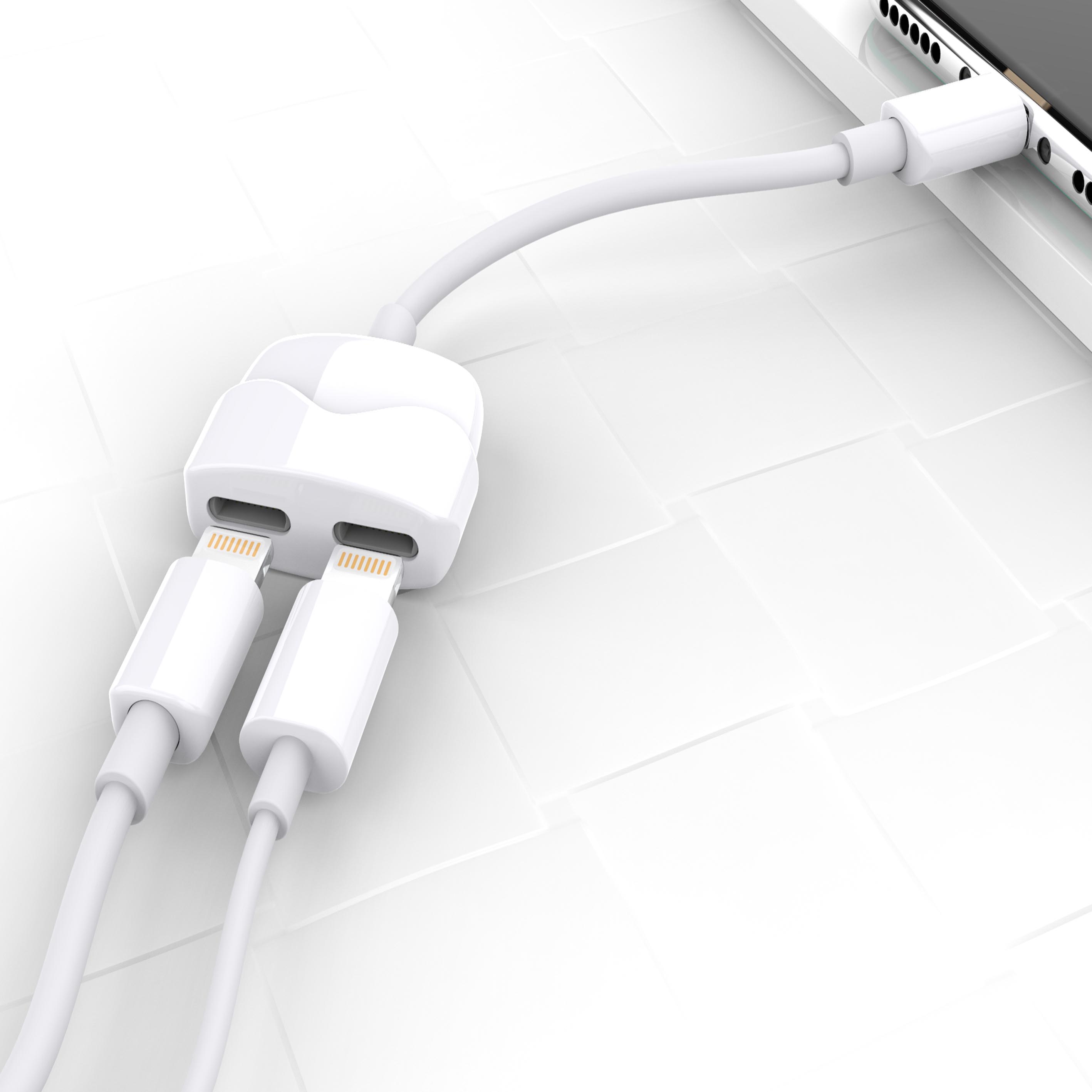 Lightning Apple Iphone 7 Plus Headphone Adapter For Earphone Audio Charge