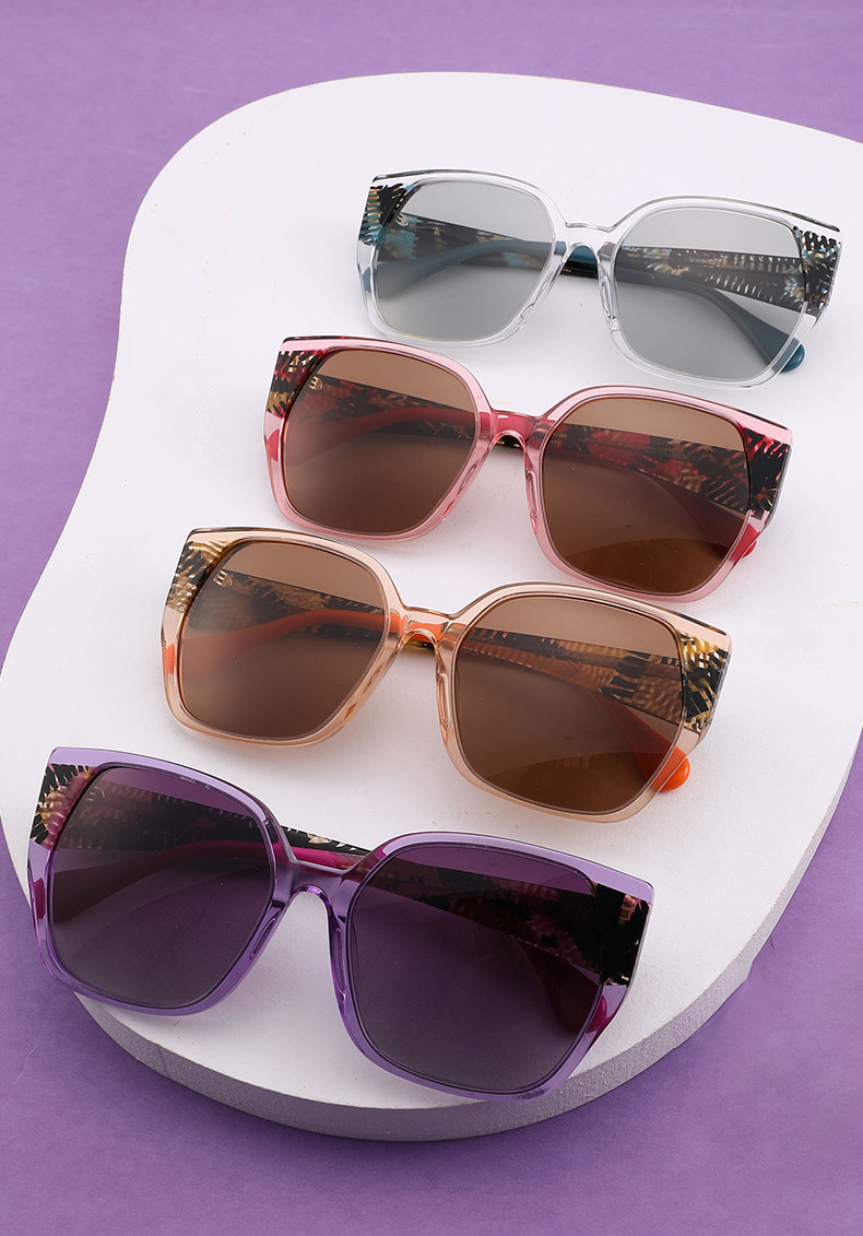 Eco Friendly Polarized Acetate Frame Sunglasses For Women UVA/UVB Blocking