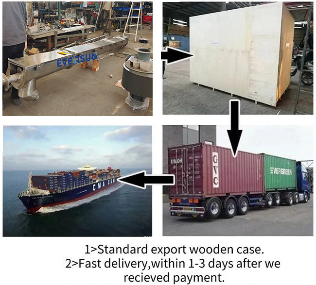 Stainless Steel Large Screw Feeder Rice Soybeans Mobile Screw Conveyor