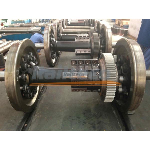 Reliable Strength Railway Wheel Set , Railroad Wheelset International Standard