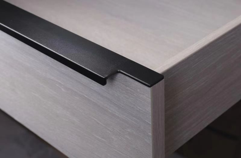 Yellow Simple Kitchen 397mm Aluminium Drawer Handles
