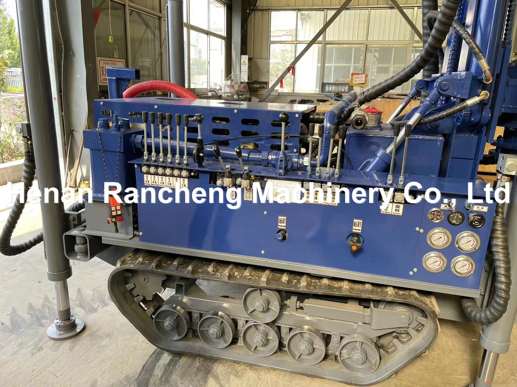 High Performance Yuchai 180m Bore Depth RCF180S Mini Water Well Drilling Machine
