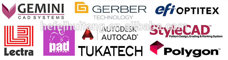 Clothing Inkjet Flatbed Cutter made in China with CE certification