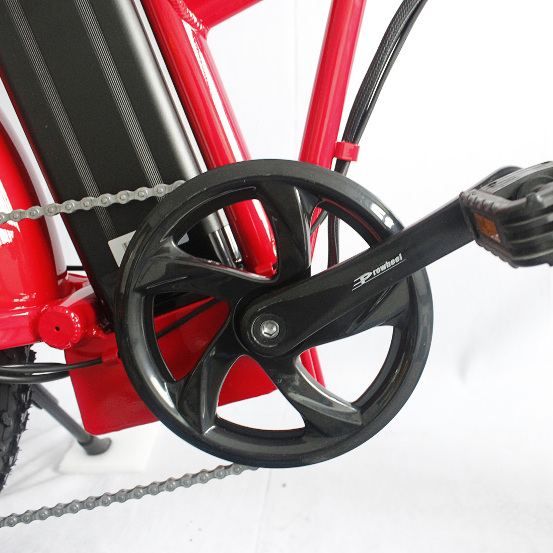 Aluminum Folding Electric Bike Lightweight With Child Seat Powerful 55km H