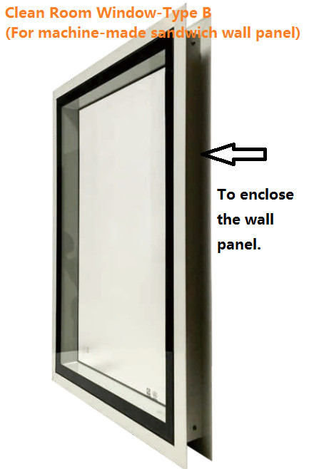 Modular Interior Hospital Double Doors Galvanized Iron 304 Stainless Steel GMP Hygiene
